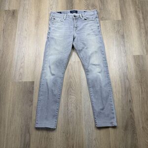 Scotch & Soda Ralston Jeans Mens 30x30 Light Gray Slim Tapered Denim Blauw